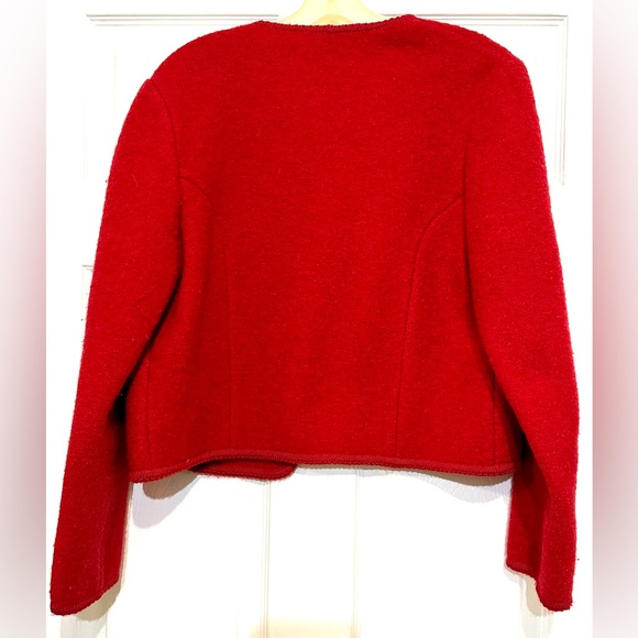 Vintage Hunter Sportsware 100% Virgin Wool Button Jacket size 14 - Picture 3 of 8